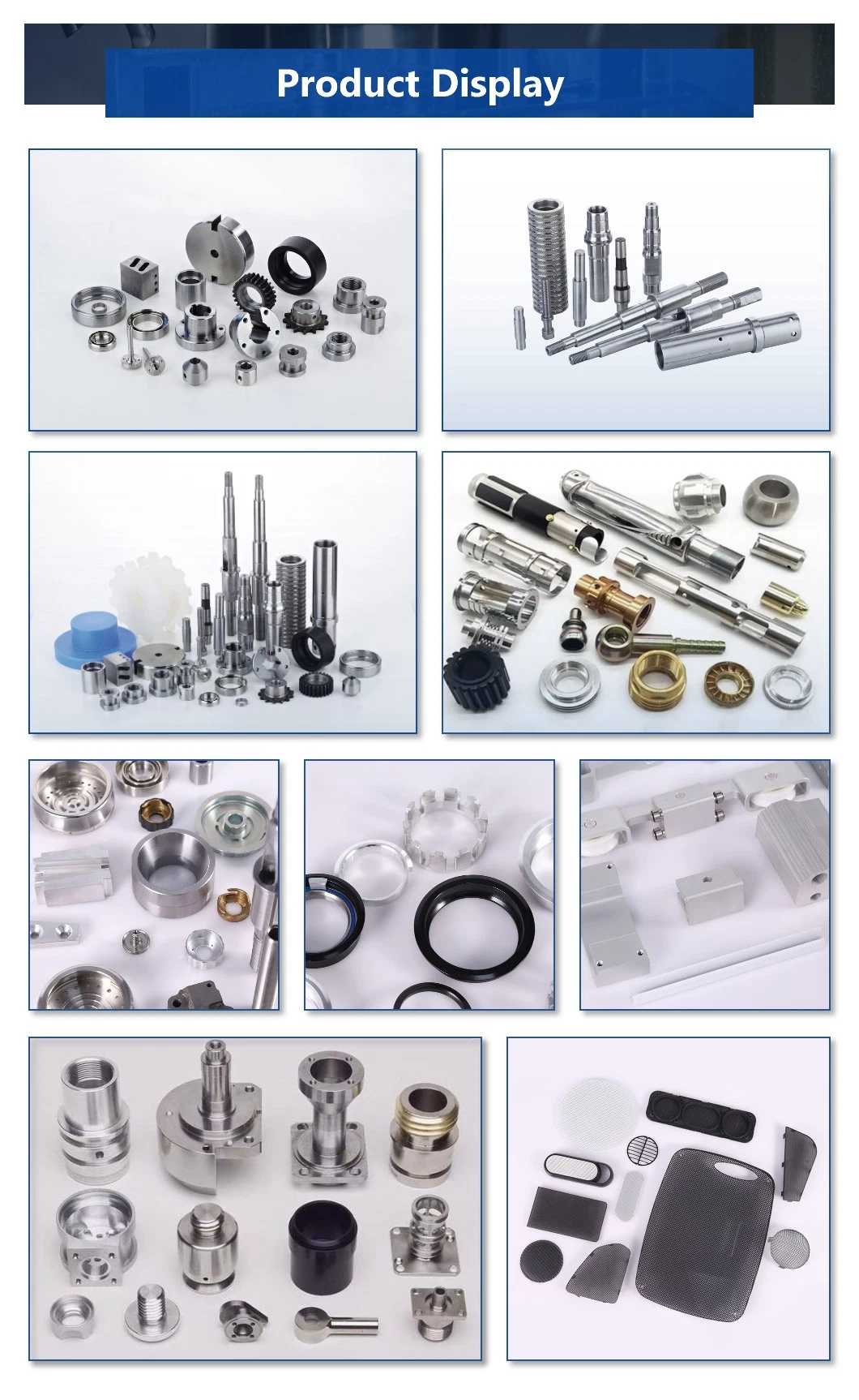 OEM Custom-Made CNC Machining Machinery Parts for Industrial Metallic Processing Machine/Metalworking/Spinning/Cutting/Recycling Machine/Detector/Sensor